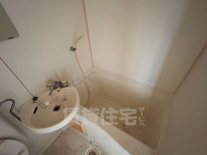 大阪府大阪市住吉区苅田4丁目の賃貸マンションの風呂