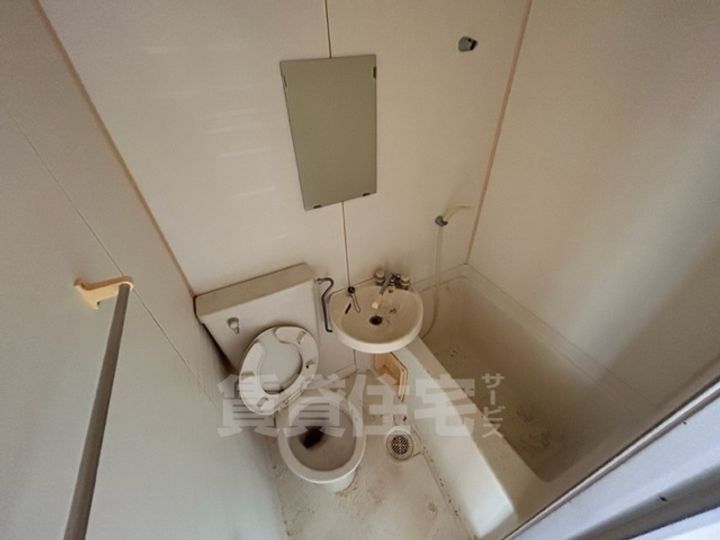 大阪府大阪市住吉区苅田4丁目の賃貸マンションの風呂