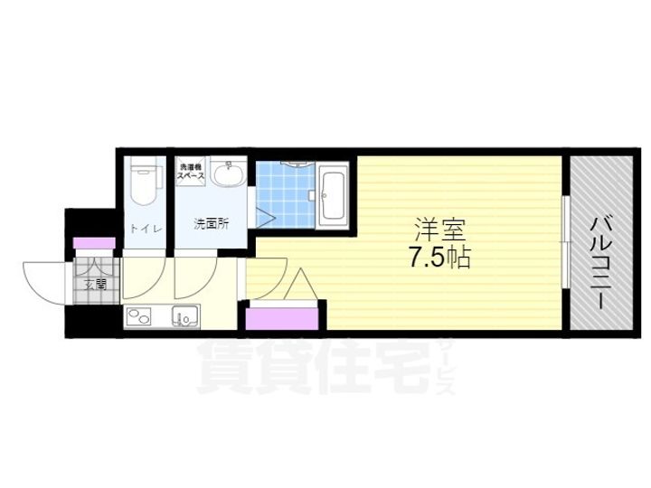 MJC大阪ファインゲートの間取り