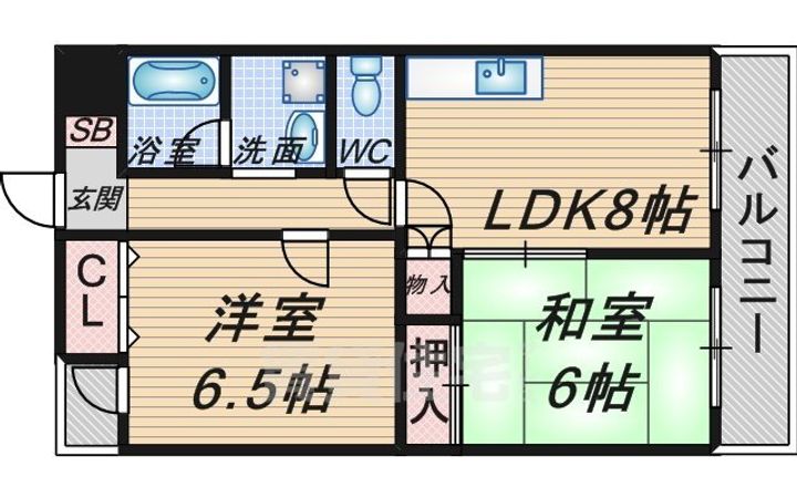 ハイツK・Iの間取り