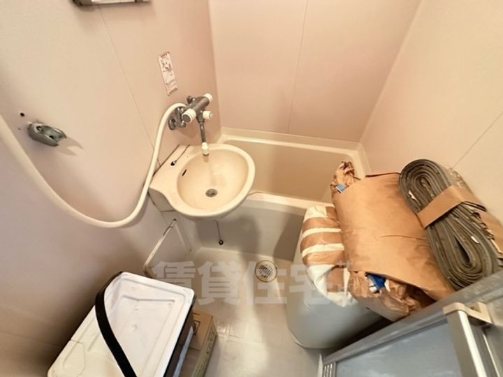 大阪府大阪市住吉区苅田7丁目の賃貸マンションの風呂
