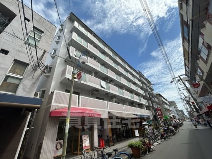 大阪府大阪市住吉区苅田7丁目の賃貸マンションの外観