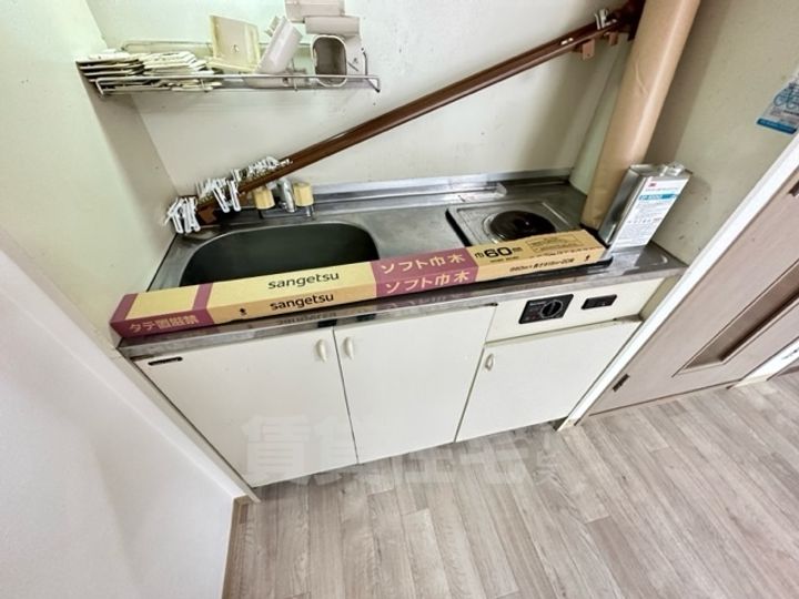 大阪府大阪市住吉区苅田7丁目の賃貸マンションのキッチン