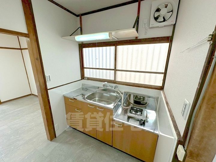 大阪府富田林市楠風台1丁目(一戸建)の賃貸物件のキッチン