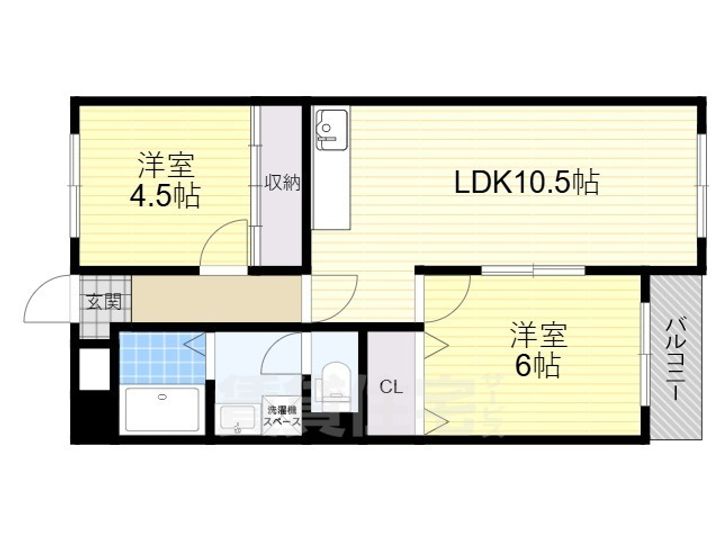 マンションサンパティックの間取り