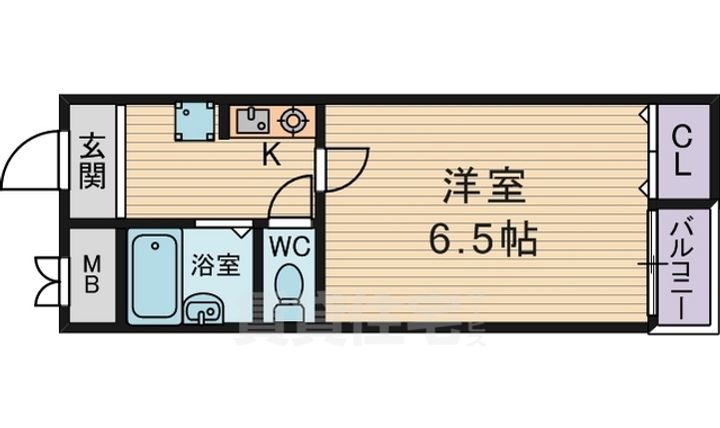 マンションK2の間取り