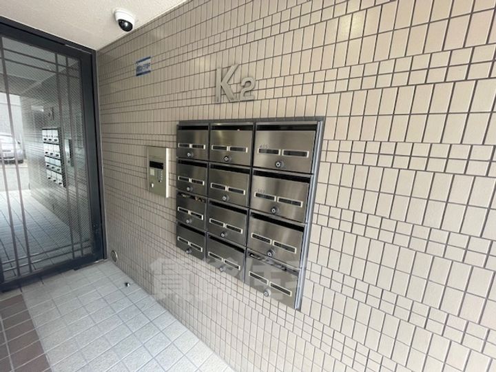 マンションK2の玄関