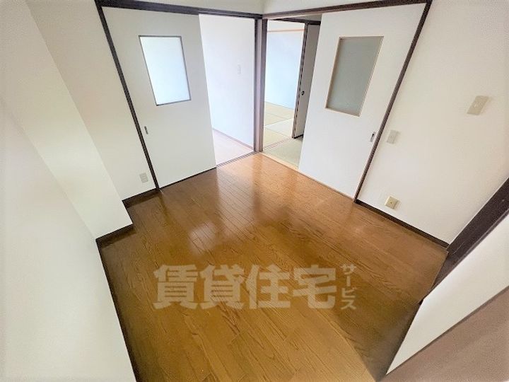 石切グリーンハイツ1Dの居間