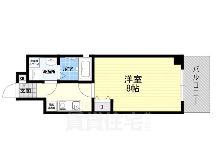 ラビン尼崎の間取り