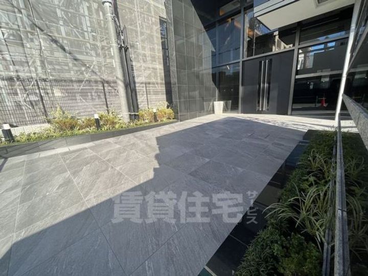 大阪府大阪市都島区都島北通1丁目の賃貸マンションの玄関