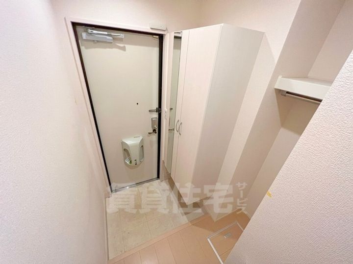 グリーンハイツの玄関