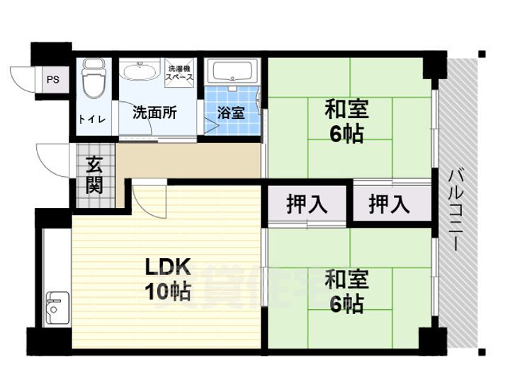 サンライフエーコーの間取り