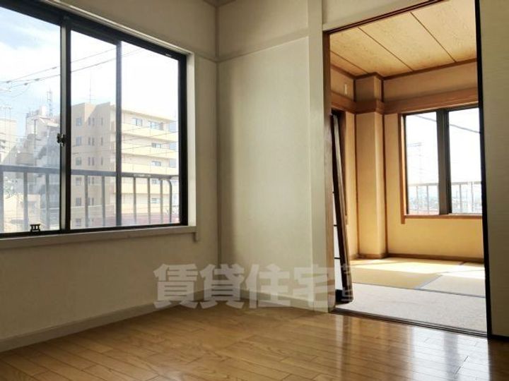 木下ビルの寝室