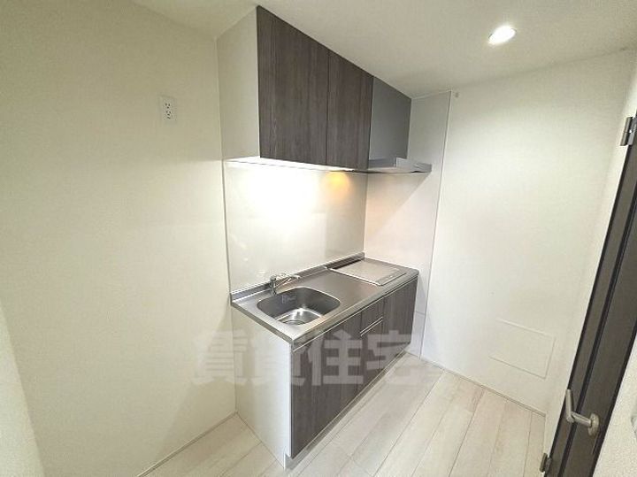 大阪府東大阪市額田町の賃貸アパートのキッチン