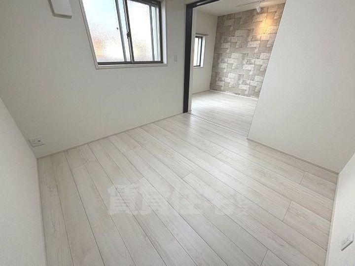 大阪府東大阪市額田町の賃貸アパートの寝室