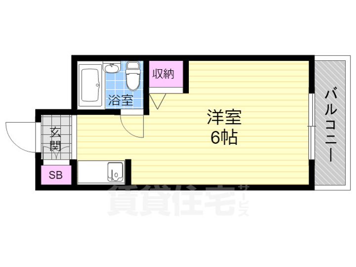 ドミトリーインテリジェンスの間取り