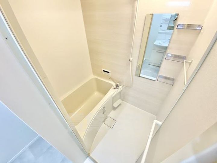 大阪府茨木市水尾1丁目の賃貸アパートの風呂