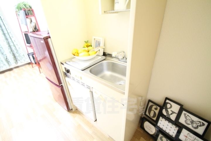 大阪府大阪市住吉区苅田4丁目の賃貸マンションのキッチン