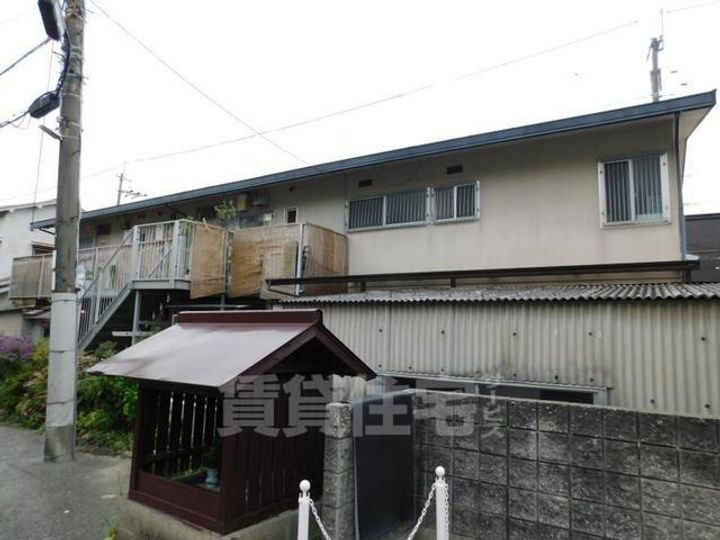 大阪府豊中市若竹町1丁目の賃貸アパートの外観