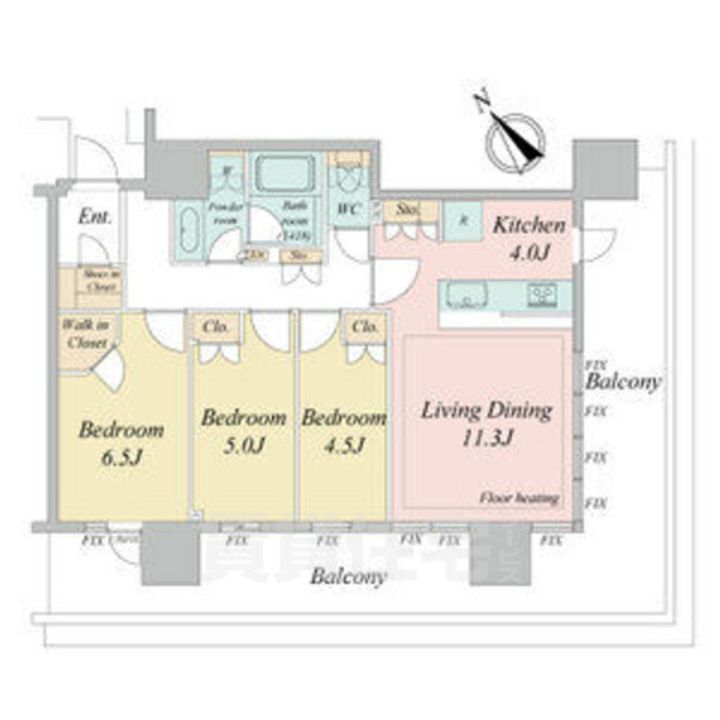 NAGOYA the TOWERの間取り