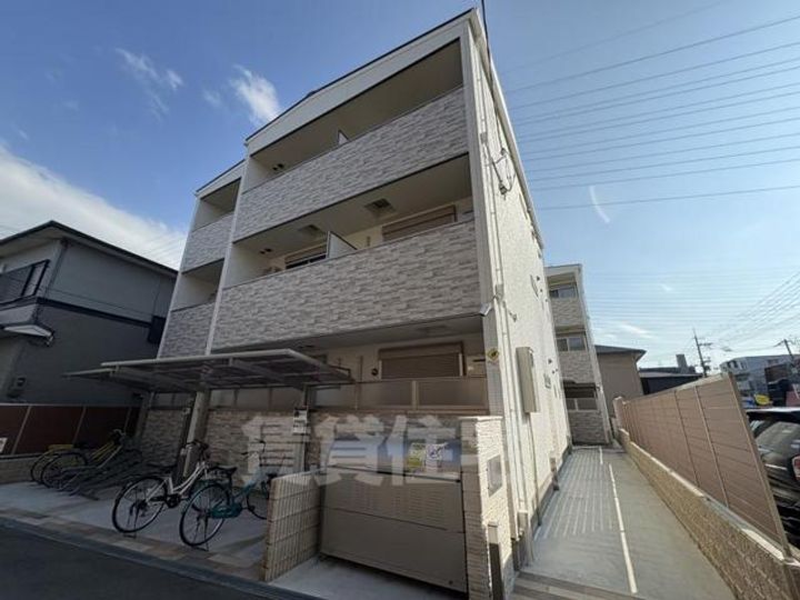 大阪府門真市野里町の賃貸アパートの外観