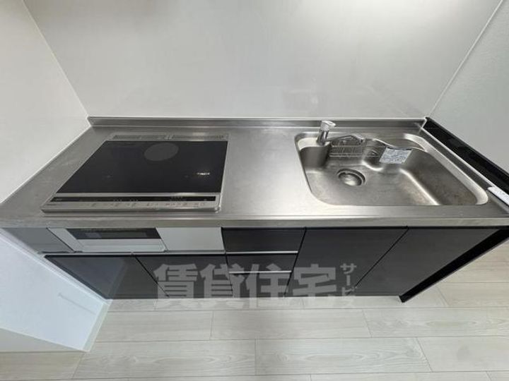 大阪府門真市野里町の賃貸アパートのキッチン