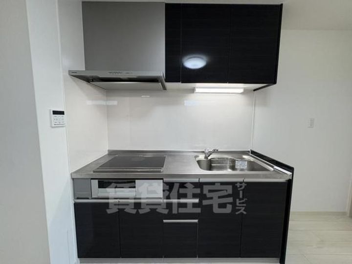 大阪府門真市野里町の賃貸アパートのキッチン