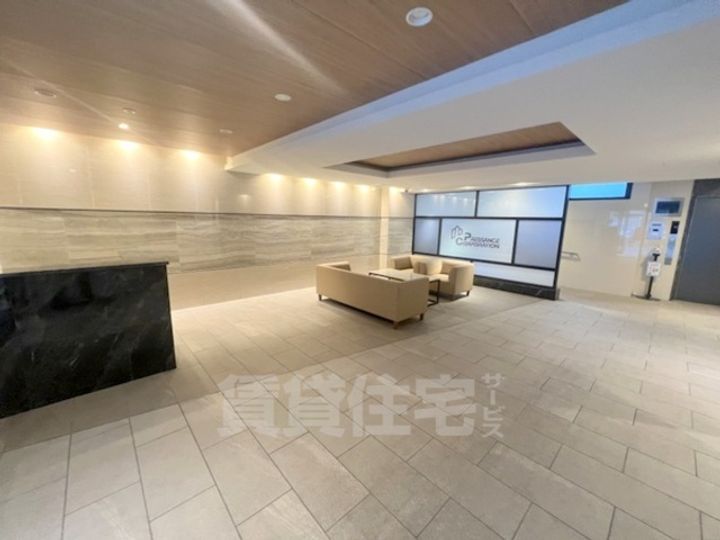 プレサンスTHE KYOTO 粋都の玄関