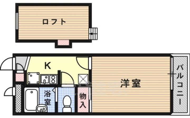 レオパレスウィニング ロードの間取り