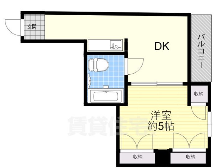 ラウンド2大儀の間取り