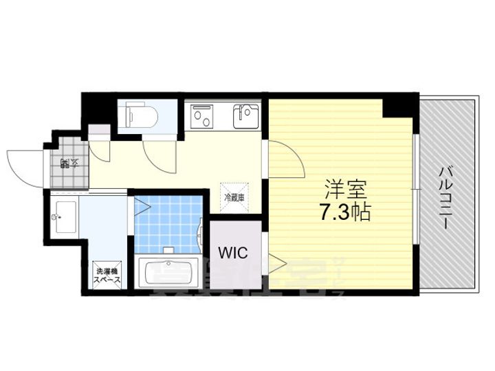 大阪府摂津市正雀本町1丁目の賃貸マンションの間取り