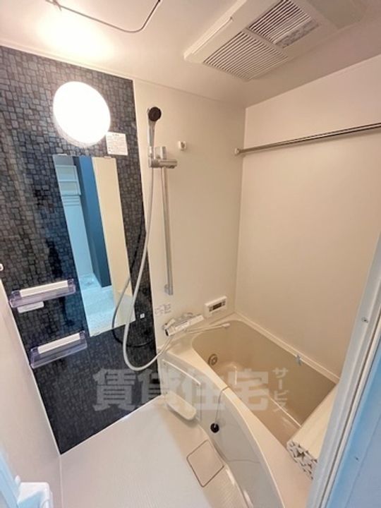 大阪府堺市堺区神明町西1丁の賃貸マンションの風呂