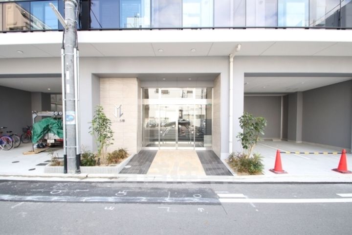 大阪府堺市堺区竜神橋町1丁の賃貸マンションの玄関