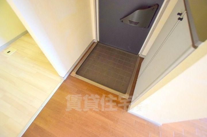 サンビレッジOKUNO Bの玄関