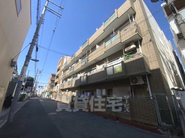 大阪府大阪市住吉区我孫子東2丁目の賃貸マンションの外観