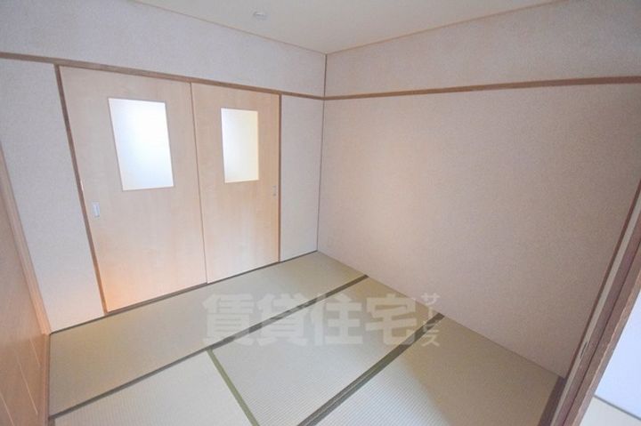 羽曳山第二サンハイツの寝室