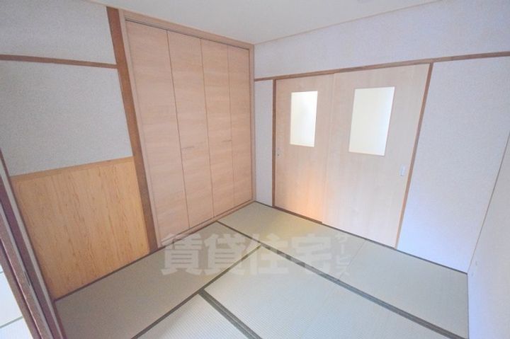 羽曳山第二サンハイツの寝室