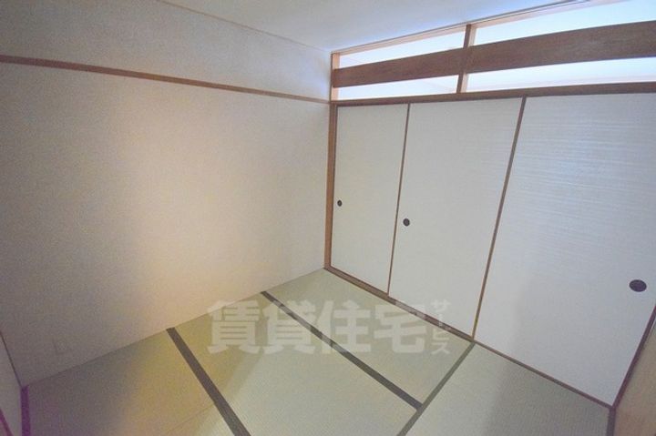 羽曳山第二サンハイツの寝室