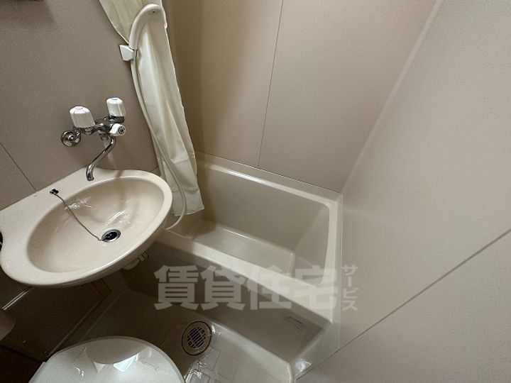 フロントリバー東難波の風呂