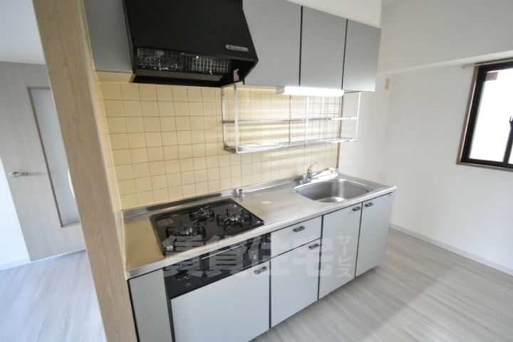大阪府高石市取石5丁目の賃貸マンションのキッチン