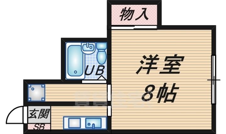 美吉野ハイツの間取り