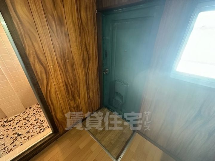 住吉清川マンションの玄関