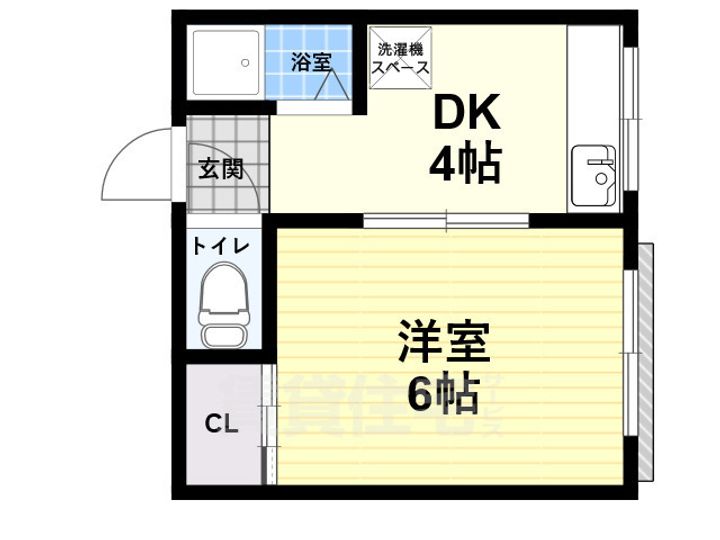 岡崎マンションの間取り