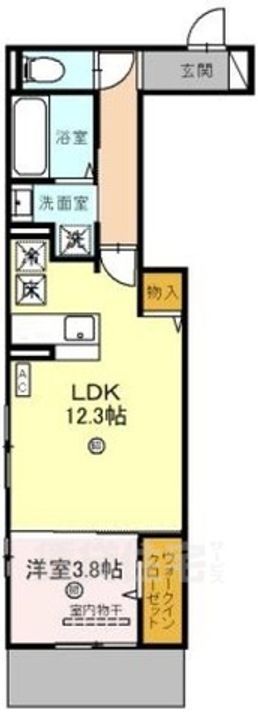 トリシア上甲子園の間取り