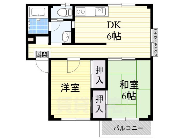 エステートピアウラタの間取り