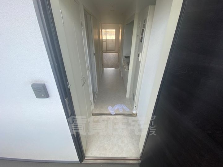 大阪府堺市堺区出島海岸通1丁の賃貸マンションの玄関