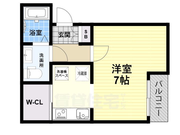 CASA武庫川2の間取り
