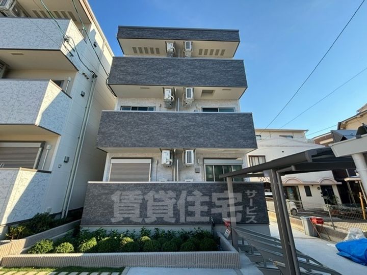 大阪府高石市西取石3丁目の賃貸アパートの外観