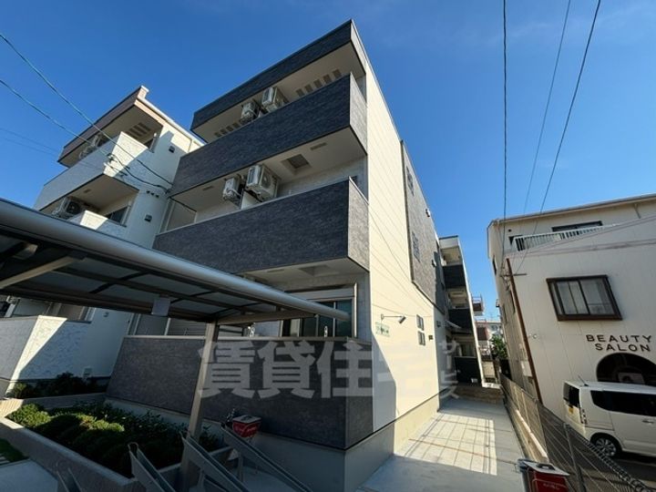 大阪府高石市西取石3丁目の賃貸アパートの外観