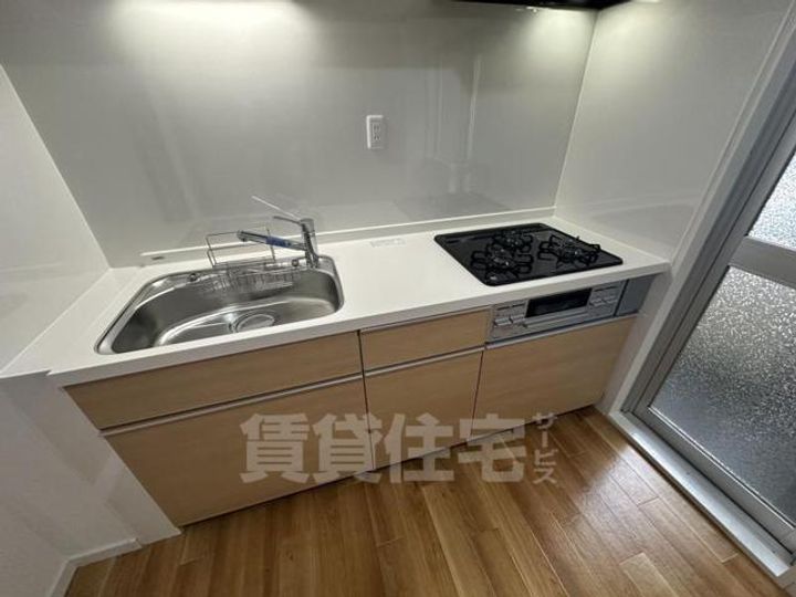 佃第2コーポ四号棟のキッチン